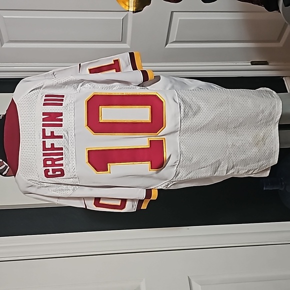 Washington Redskins #10 Robert Griffin III On Field Nike Jersey size 48 - Picture 2 of 7
